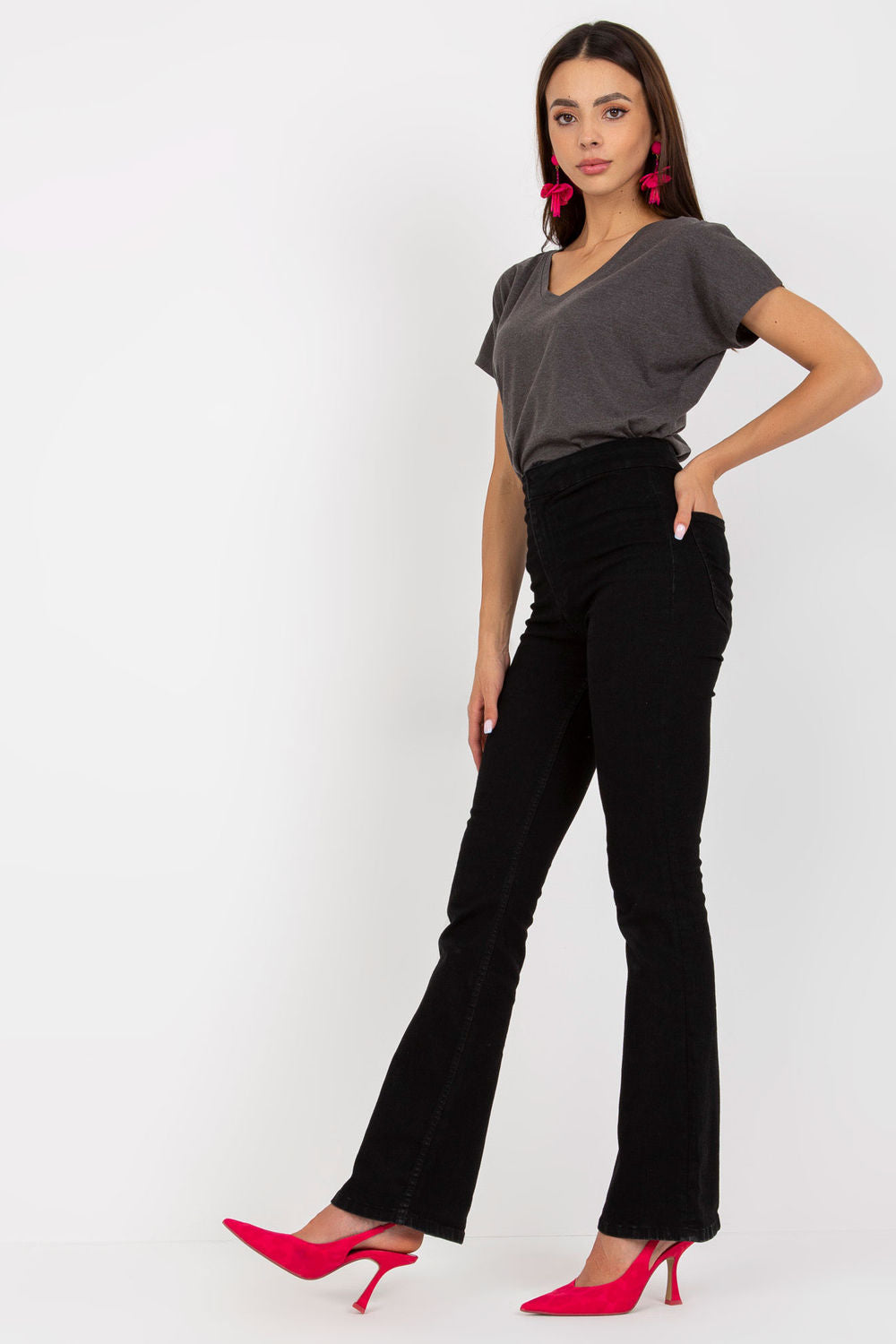 Blouse femme BFG T Shirt T — gris