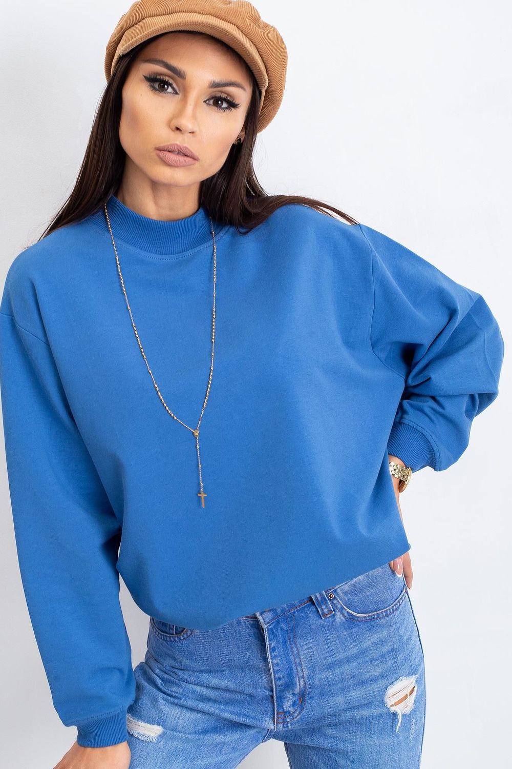 T-shirt femme BFG Sweatshirt Sweatshirt — bleu
