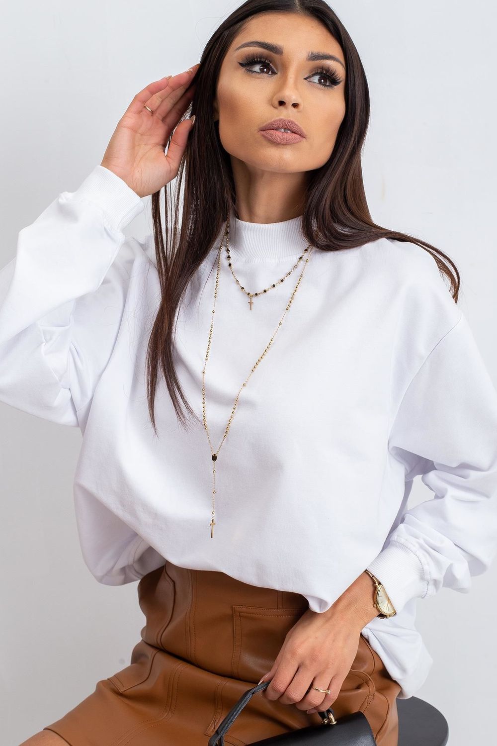 T-shirt femme BFG Sweatshirt Sweatshirt — blanc