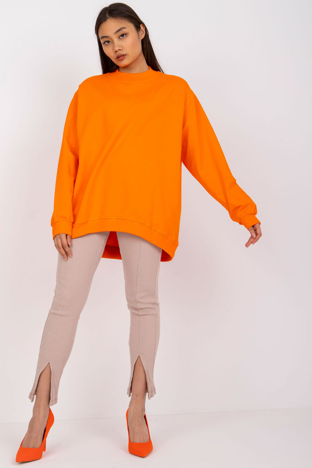 T-shirt femme BFG Sweatshirt Sweatshirt — orange