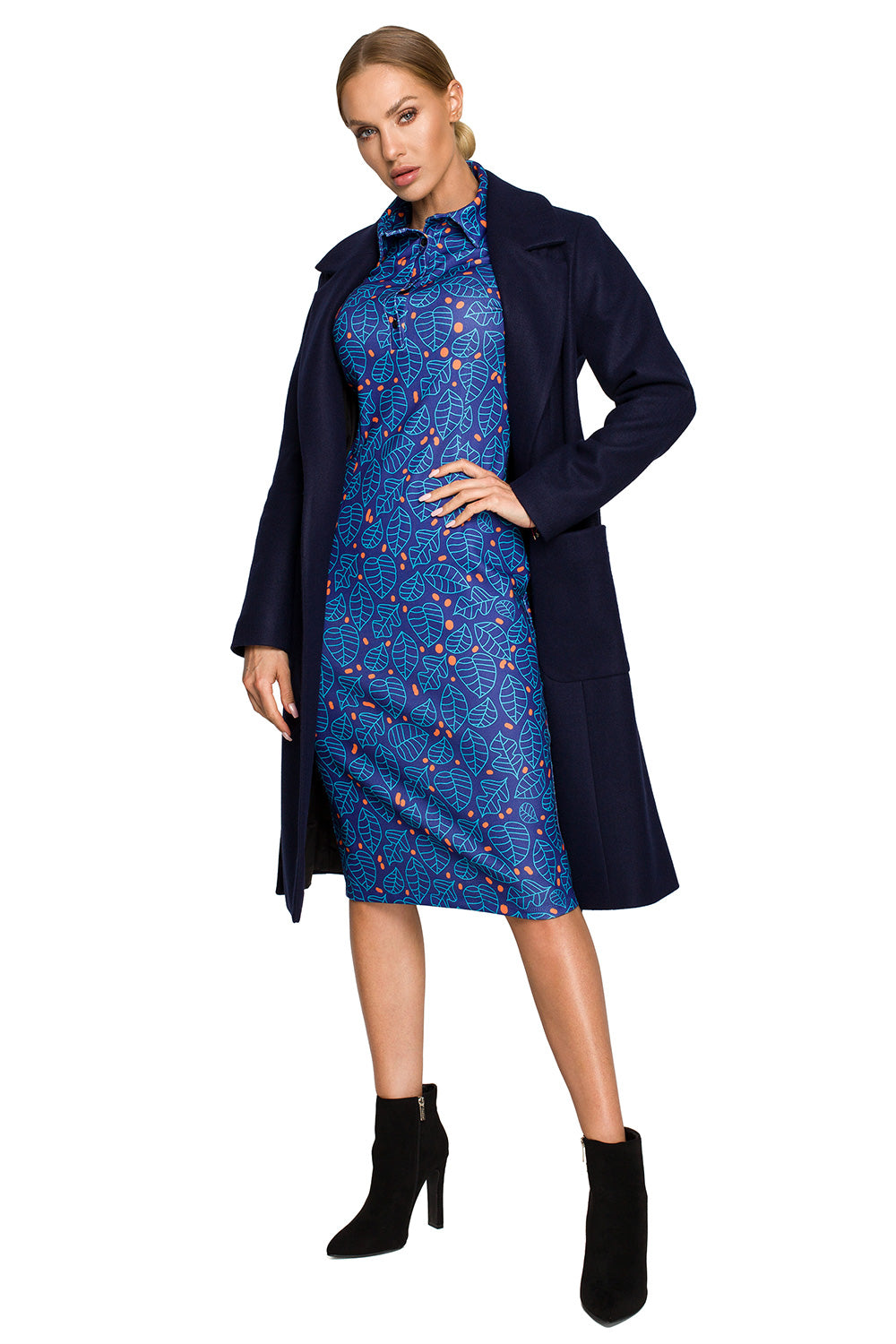 Manteau femme Moe — bleu marine