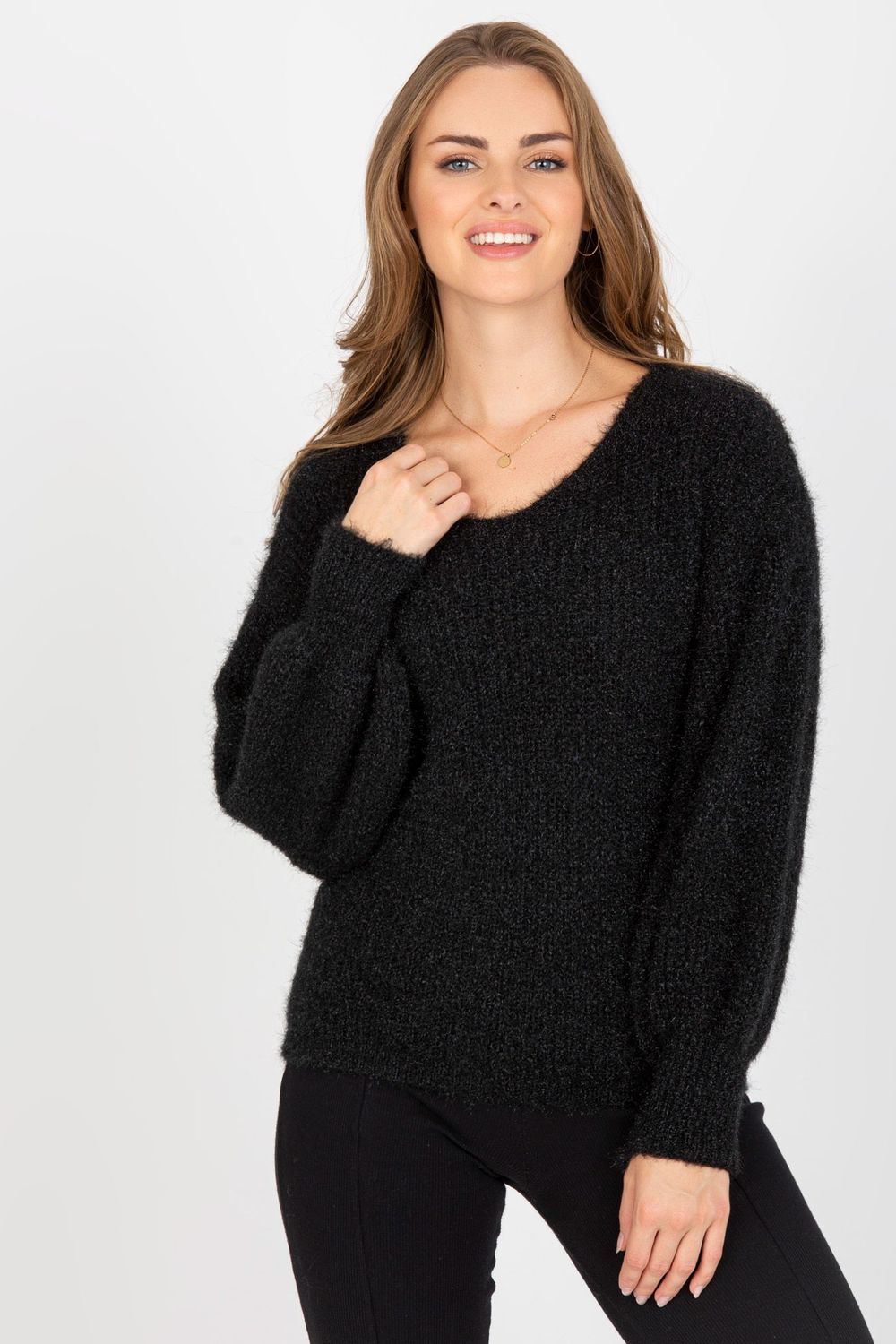 Pull femme Och Bella Chandail Chandail — noir