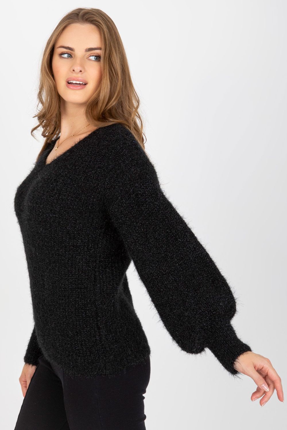 Pull femme Och Bella Chandail Chandail — noir