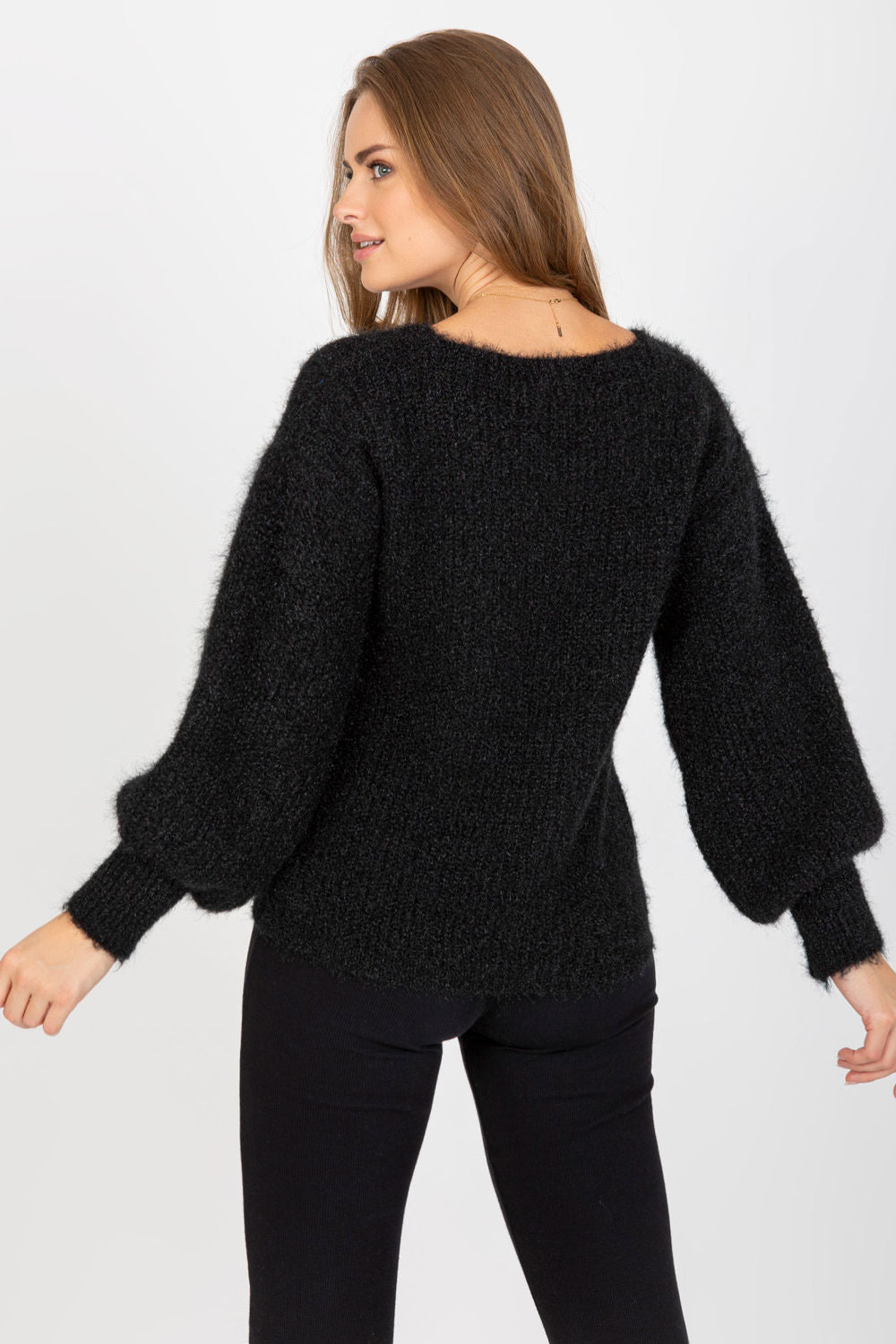 Pull femme Och Bella Chandail Chandail — noir