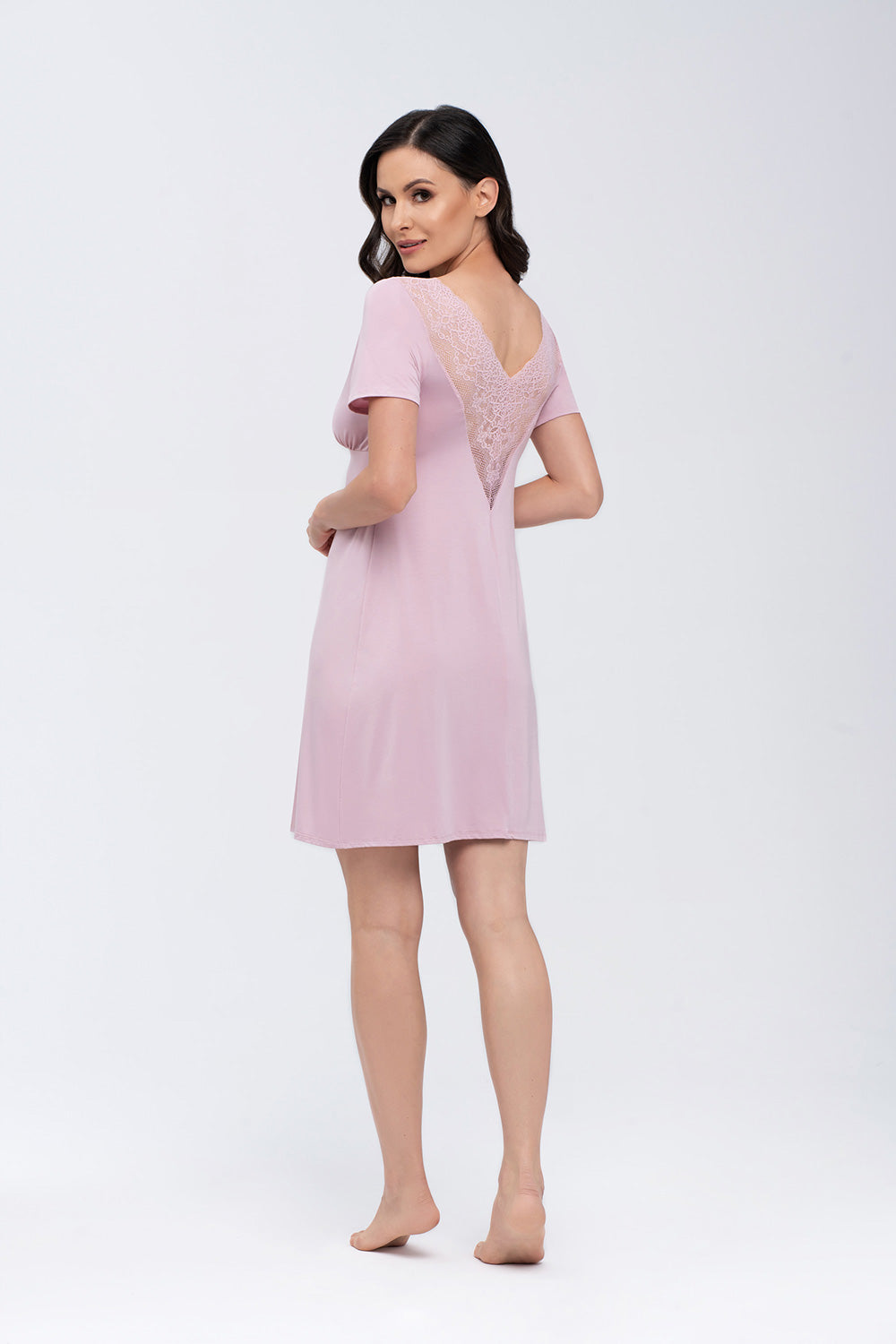 Nuisette femme Babella Chemise De Nuit — rosé
