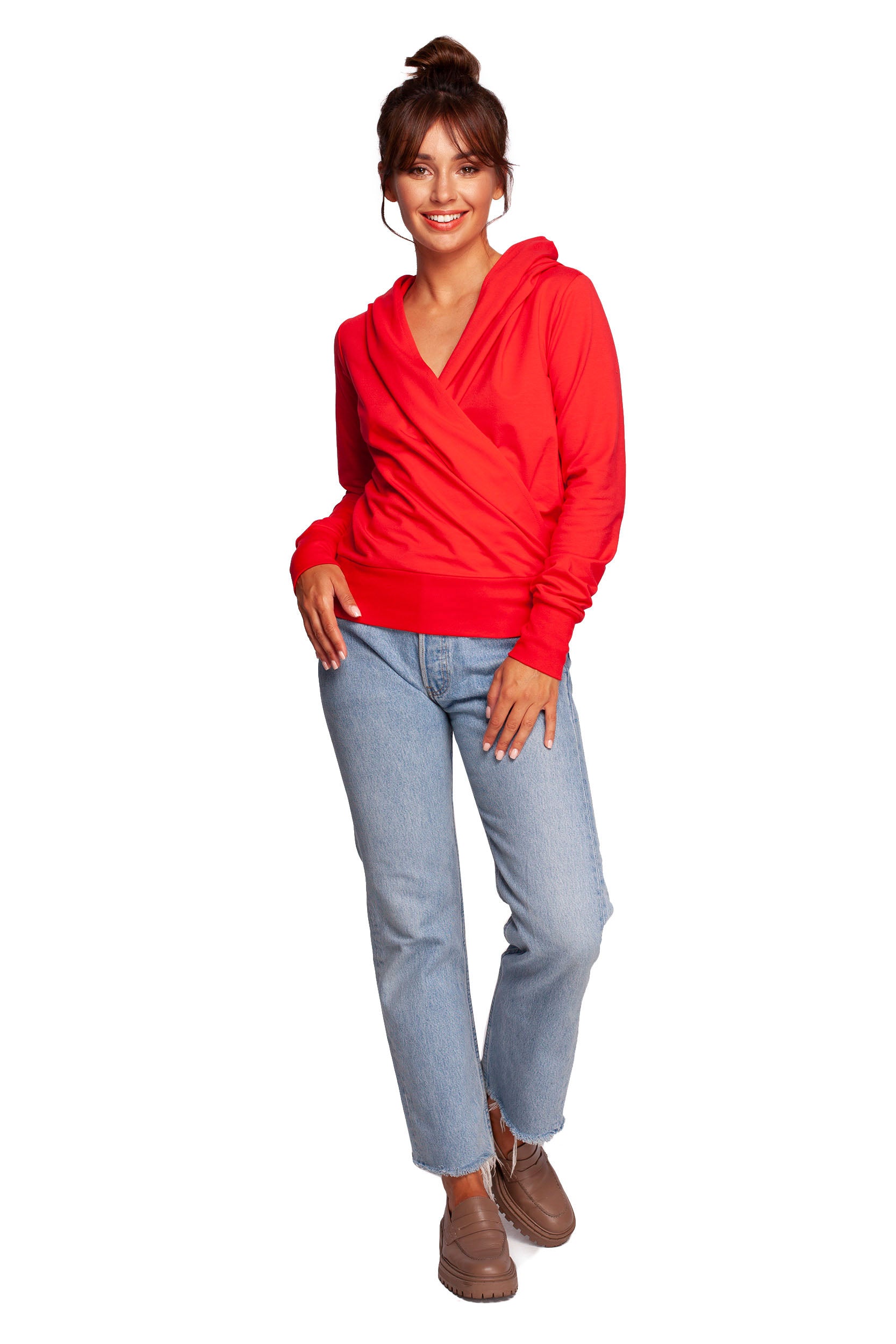 T-shirt femme BeWear Sweatshirt Sweatshirt — rouge