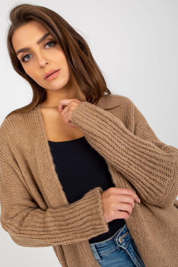 Cardigan femme Och Bella — beige