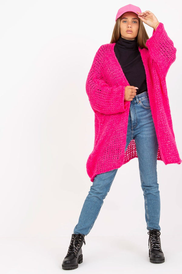 Cardigan femme Och Bella — rosé