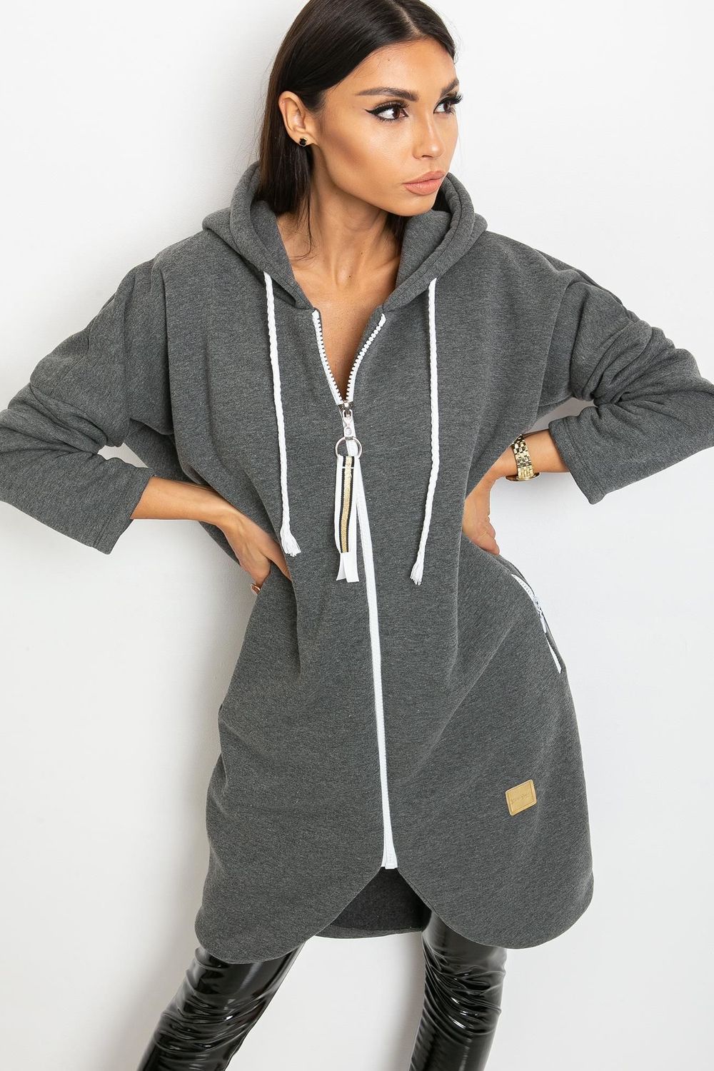T-shirt femme Relevance Sweatshirt Sweatshirt — gris