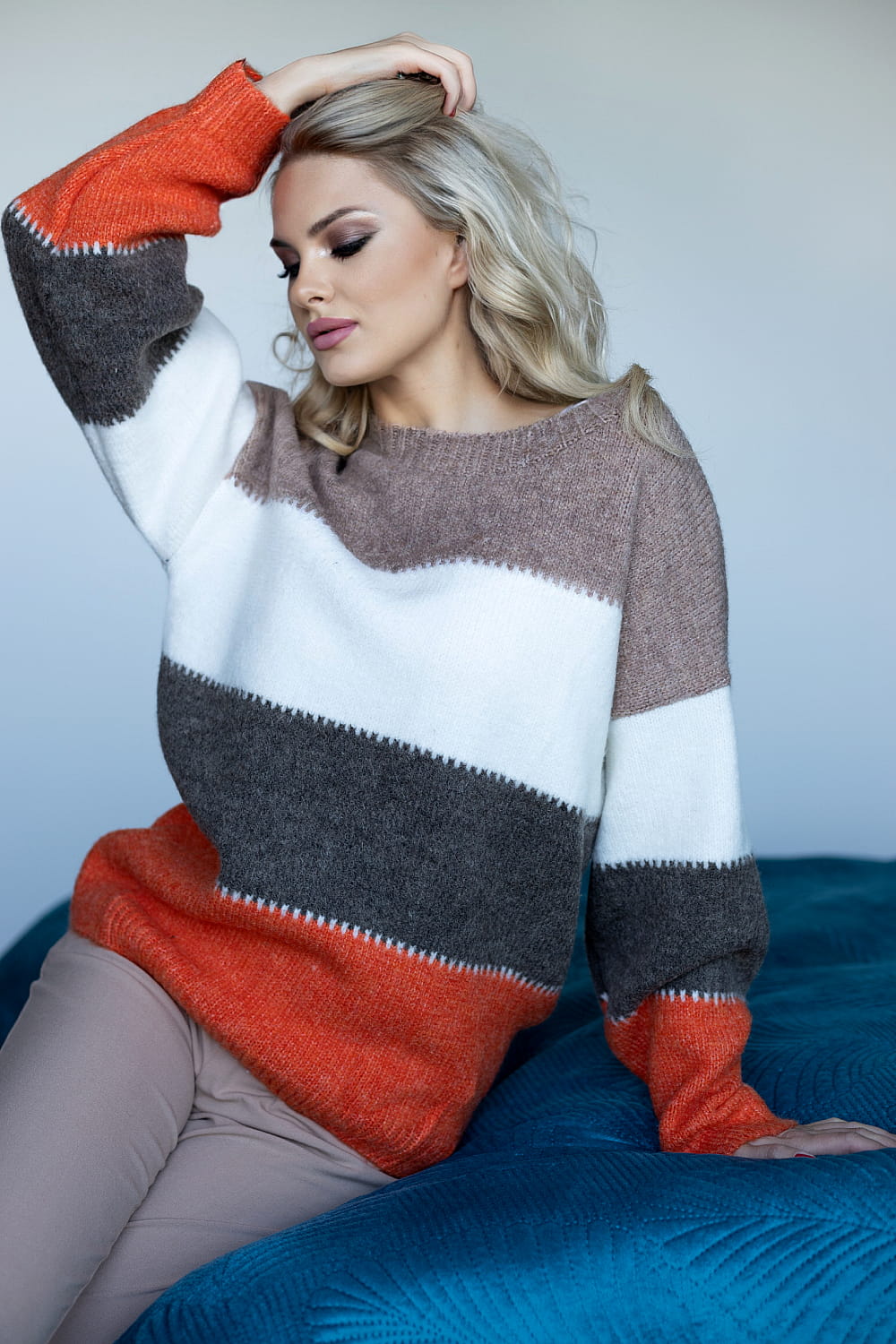 Pull femme PeeKaBoo Chandail Chandail — multicouleur
