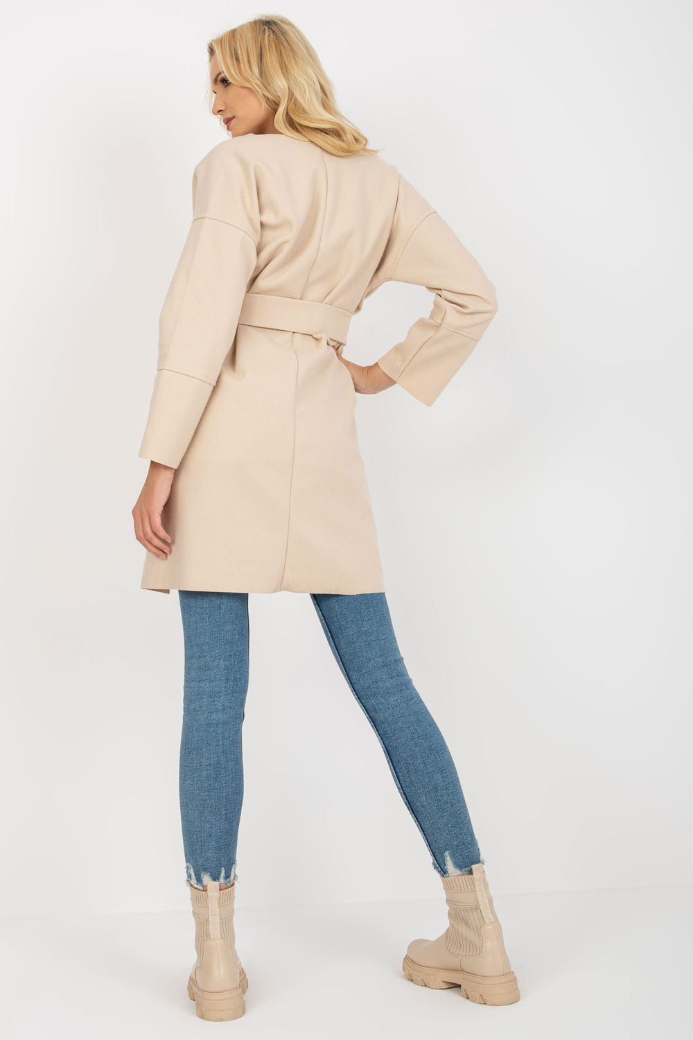 Manteau femme Och Bella — beige