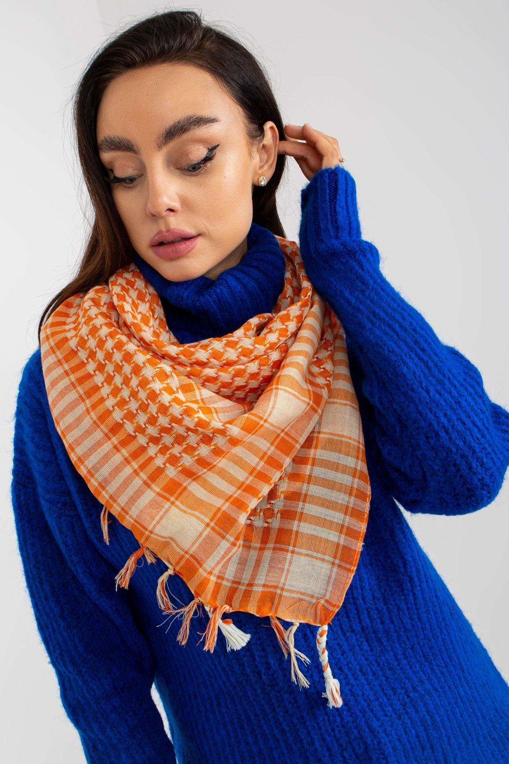 Foulard femme AT — beige