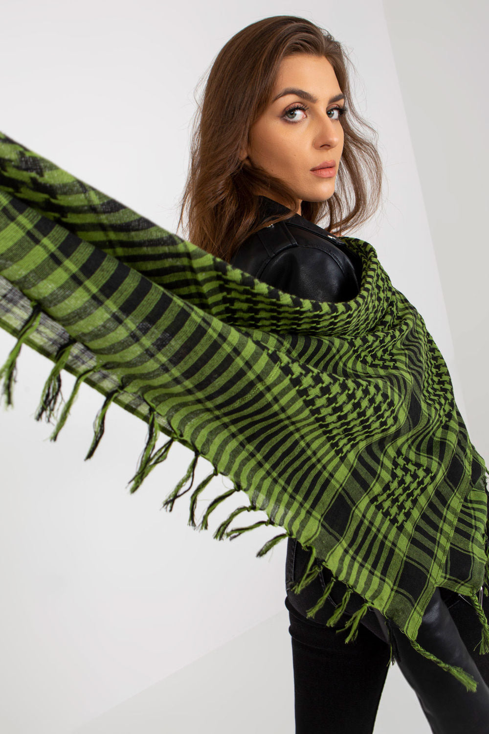 Foulard femme AT — noir