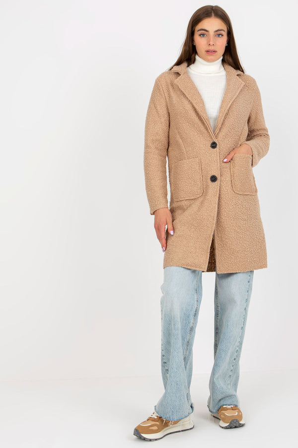 Manteau femme Och Bella — beige