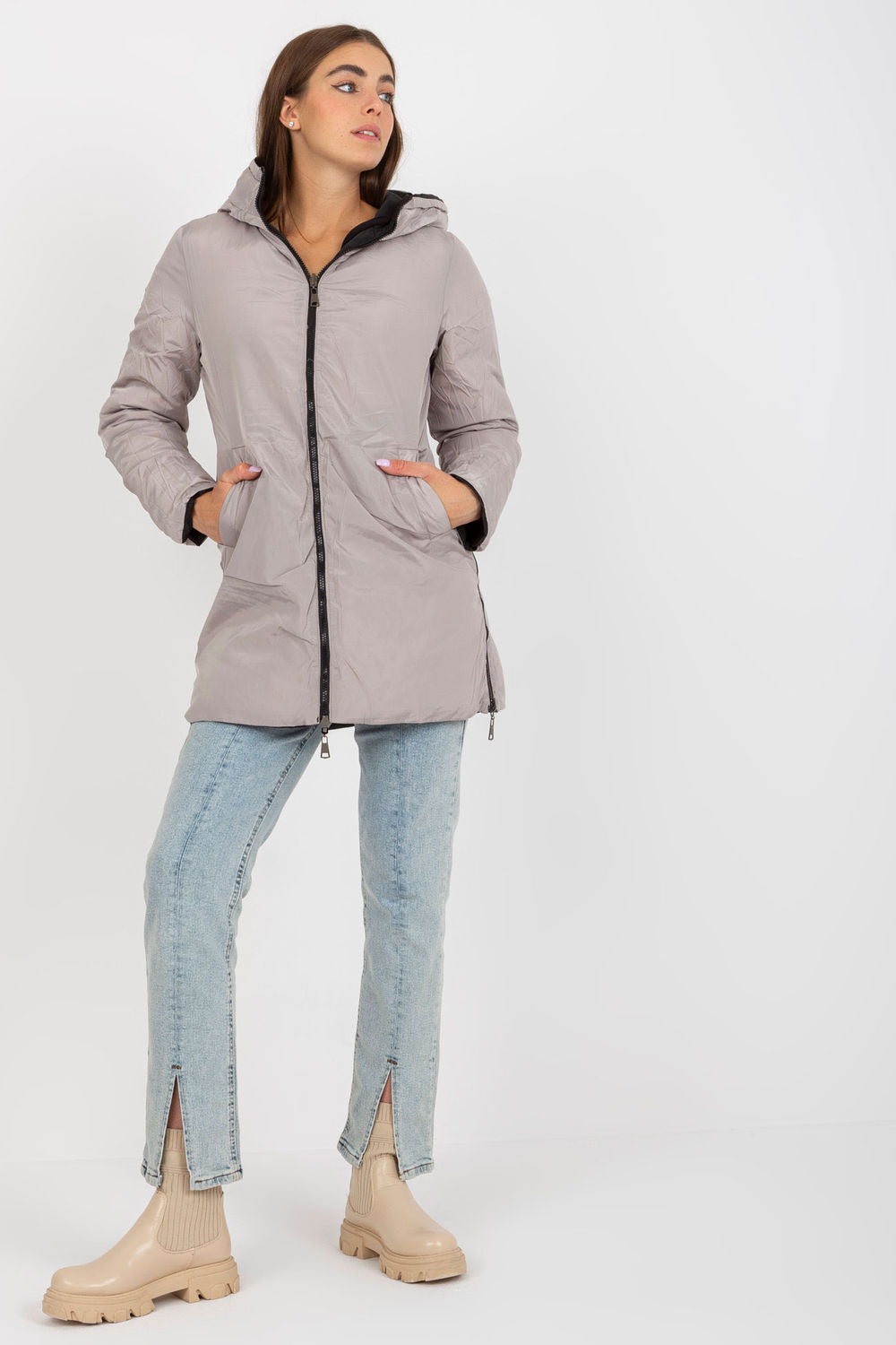 Veste femme NM — beige