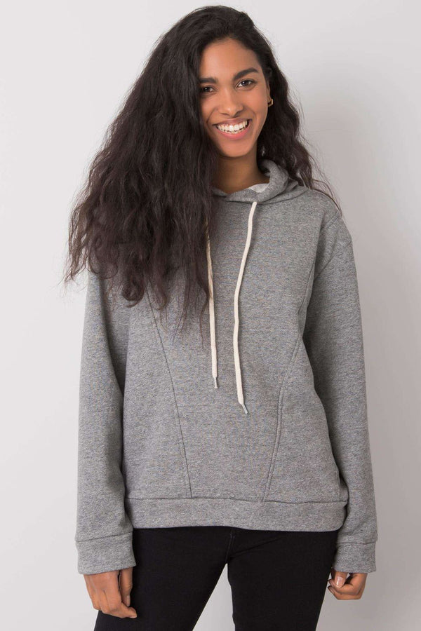 T-shirt femme Ex Moda Sweatshirt Sweatshirt — gris