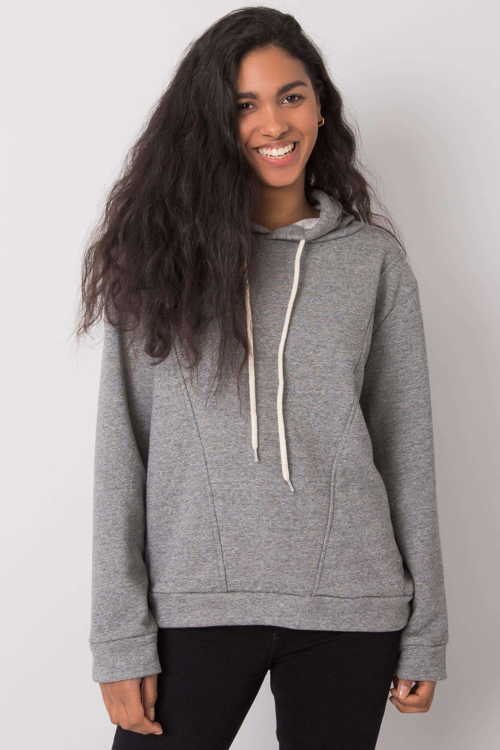 T-shirt femme Ex Moda Sweatshirt Sweatshirt — gris