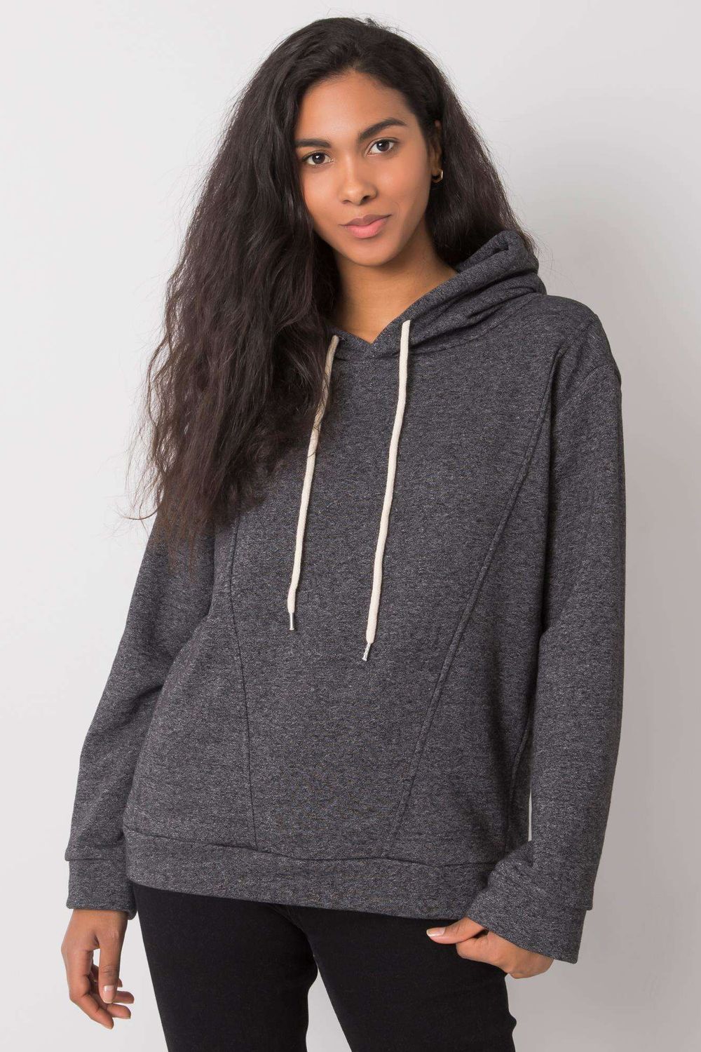 T-shirt femme Ex Moda Sweatshirt Sweatshirt — gris