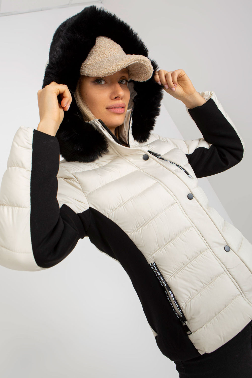 Veste femme NM — beige