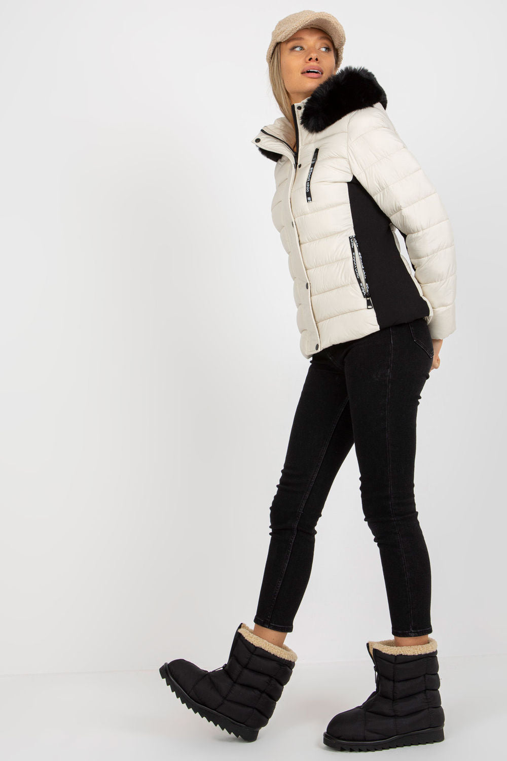Veste femme NM — beige