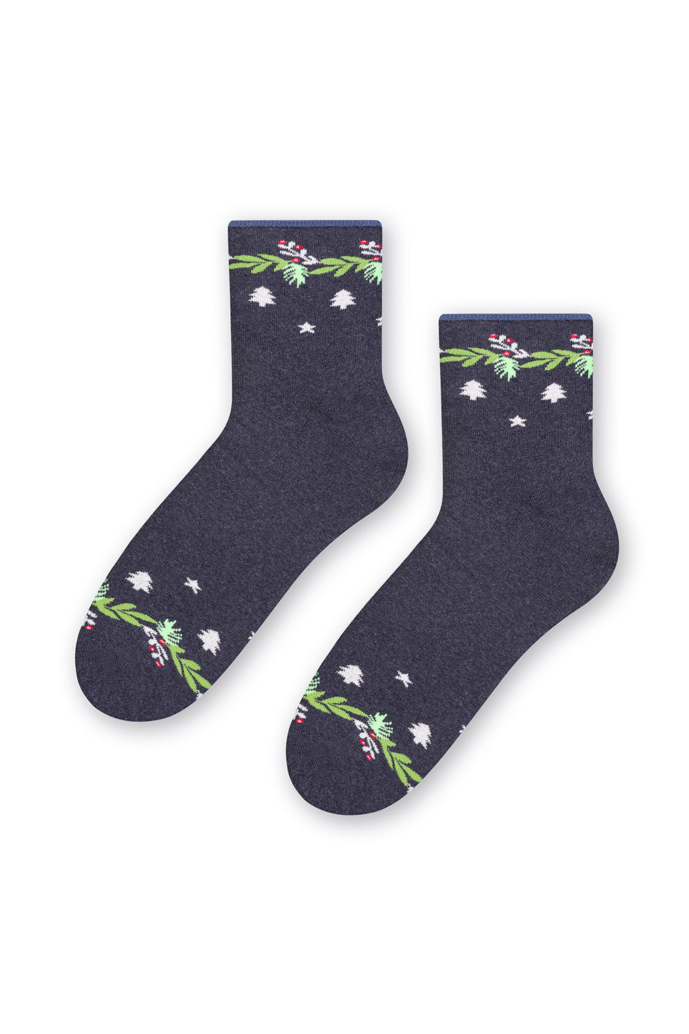 Chaussettes femme Steven — bleu marine