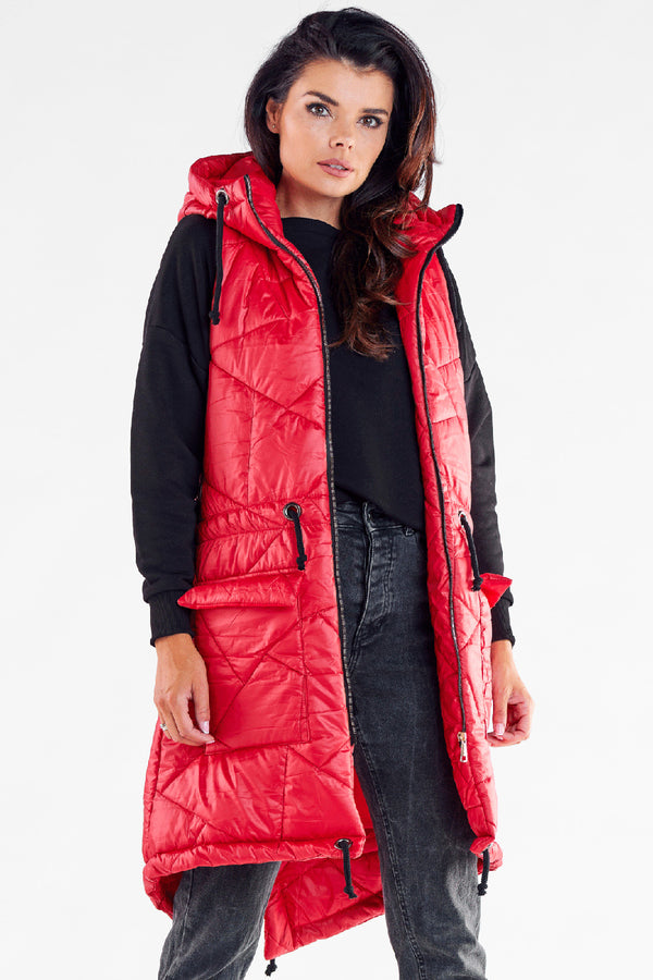 Gilet femme awama — rouge