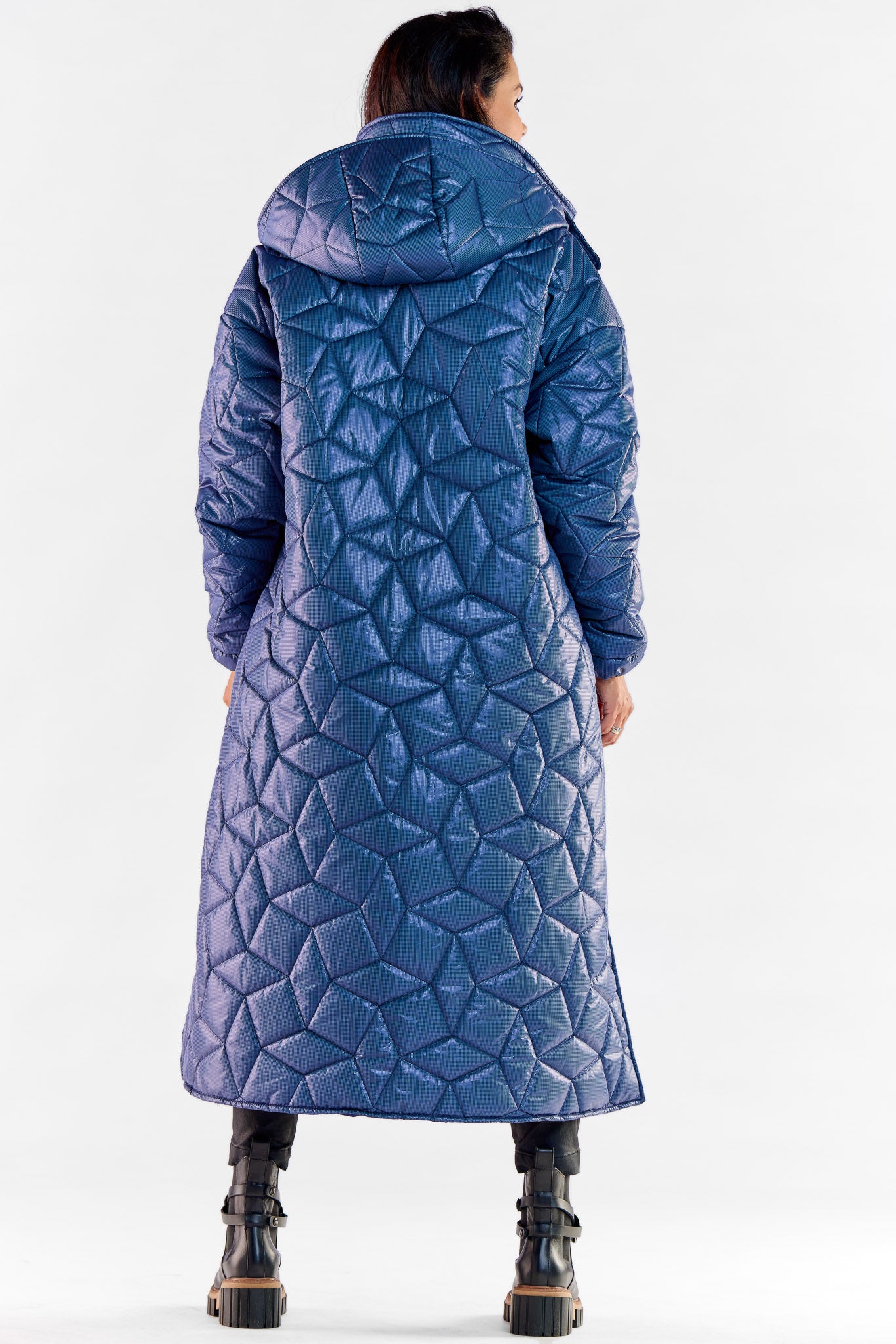 Manteau femme awama — bleu marine