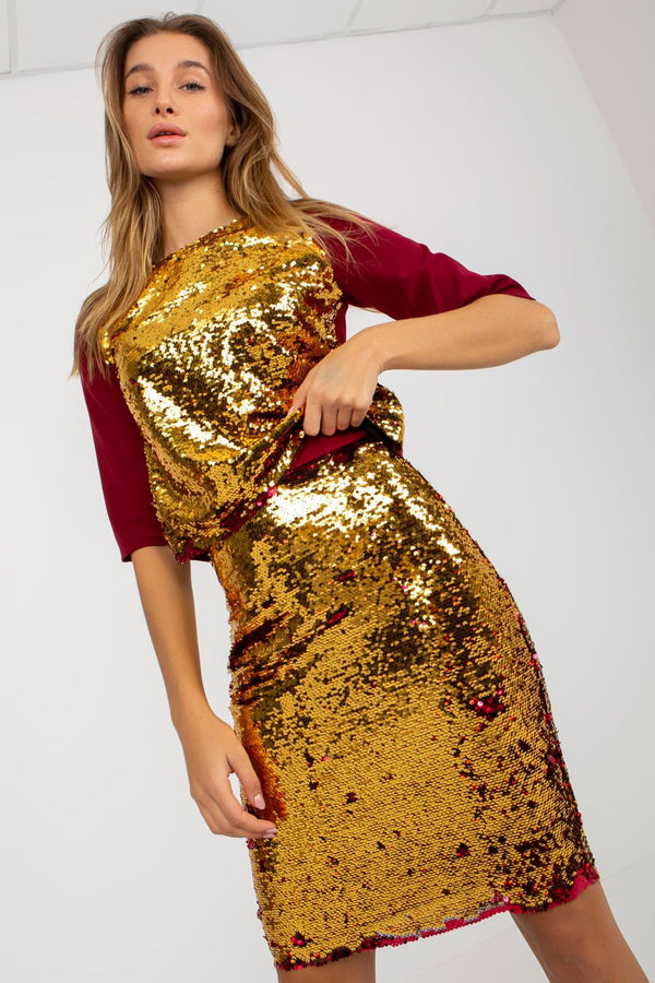 Jupe femme Lakerta — rouge