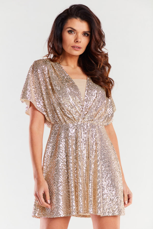 Robe femme awama De Soirée De — beige