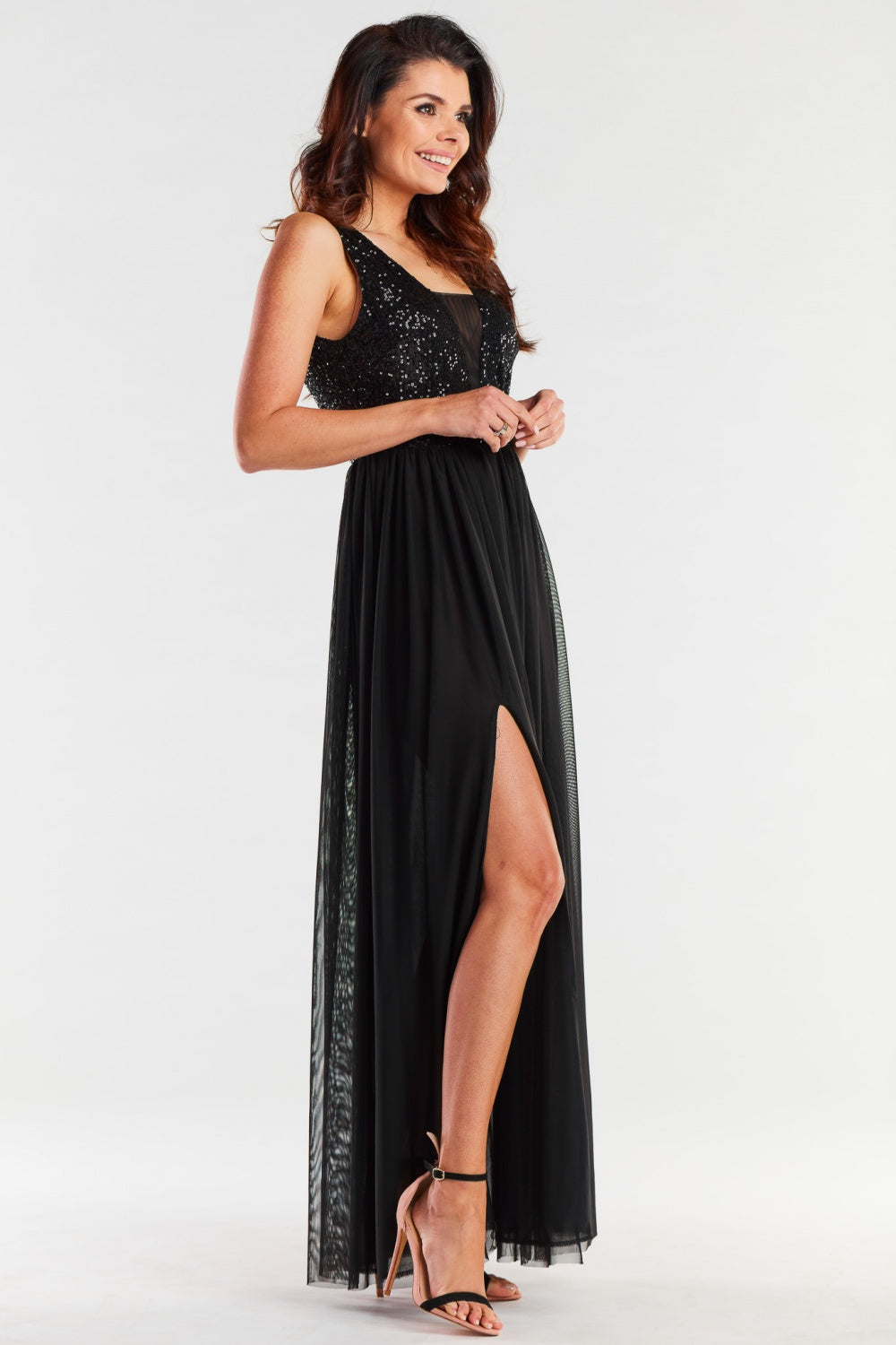 Robe femme awama Longue Longue — noir