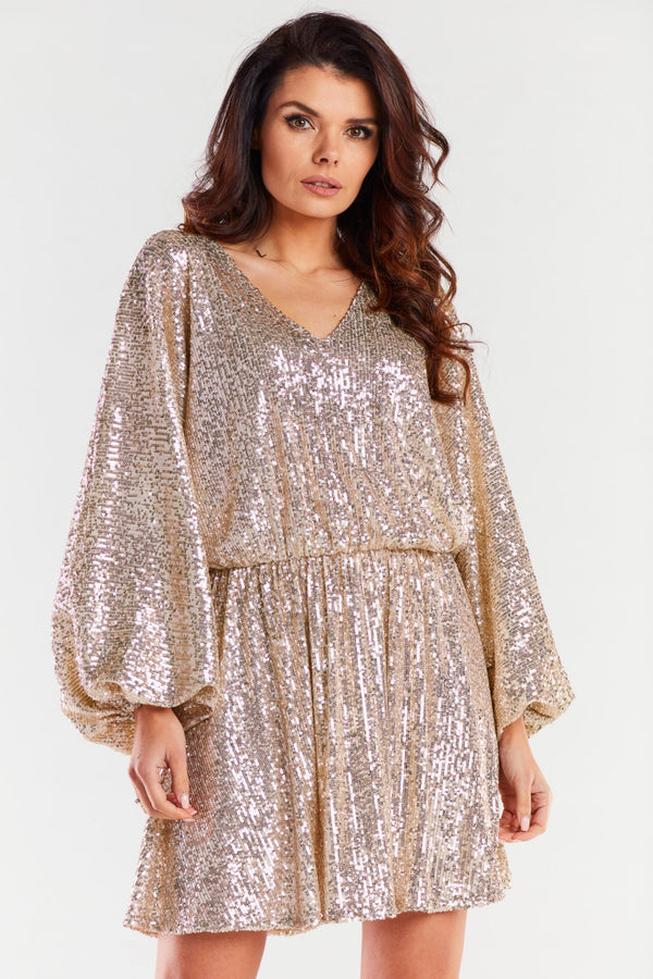 Robe femme awama De Soirée De — beige