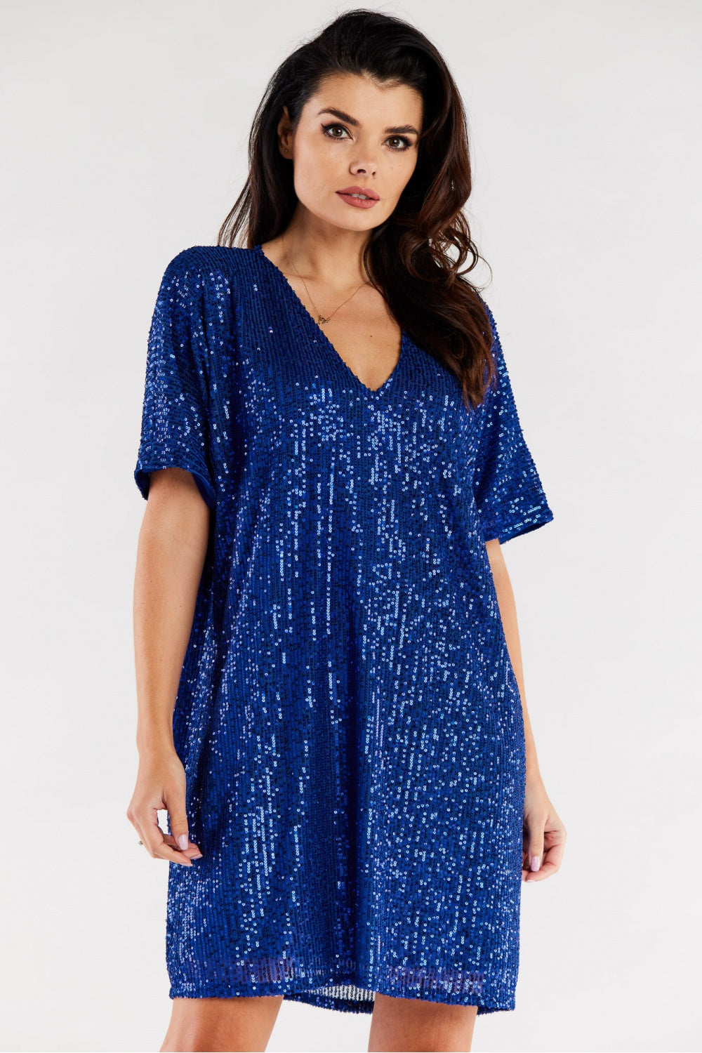Robe femme awama De Soirée De — bleu