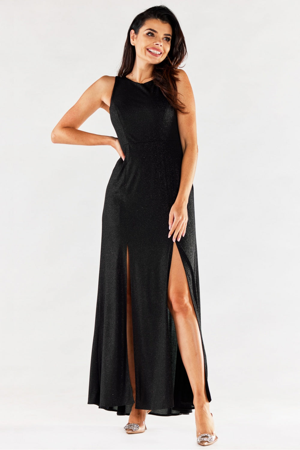 Robe femme awama Longue Longue — noir
