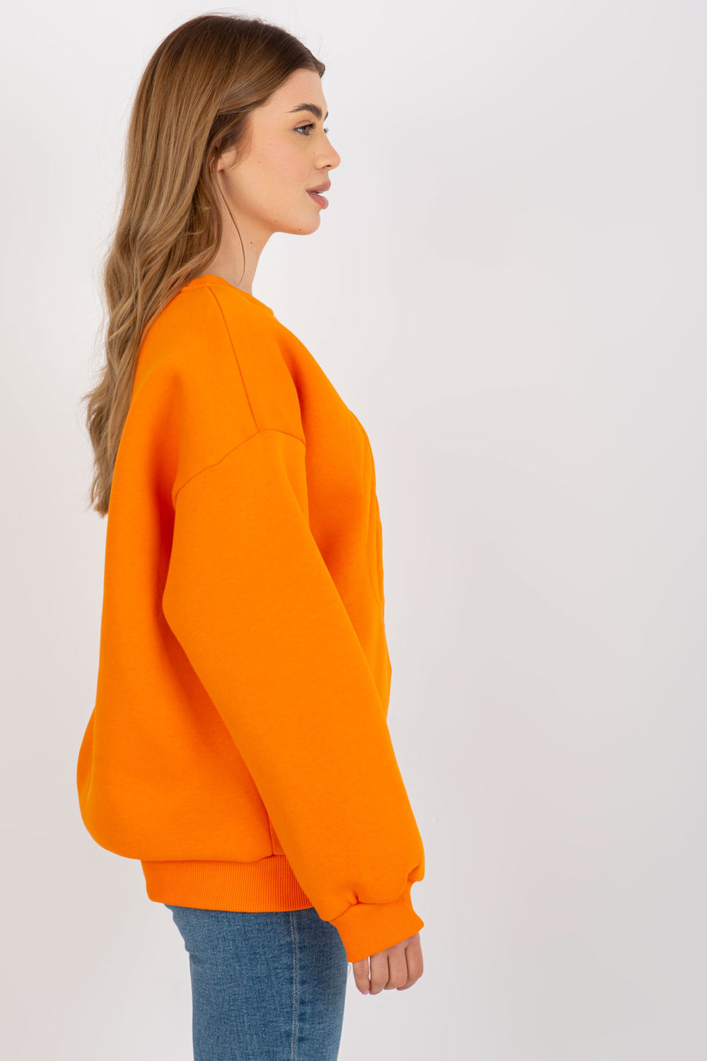 T-shirt femme Ex Moda Sweatshirt Sweatshirt — orange