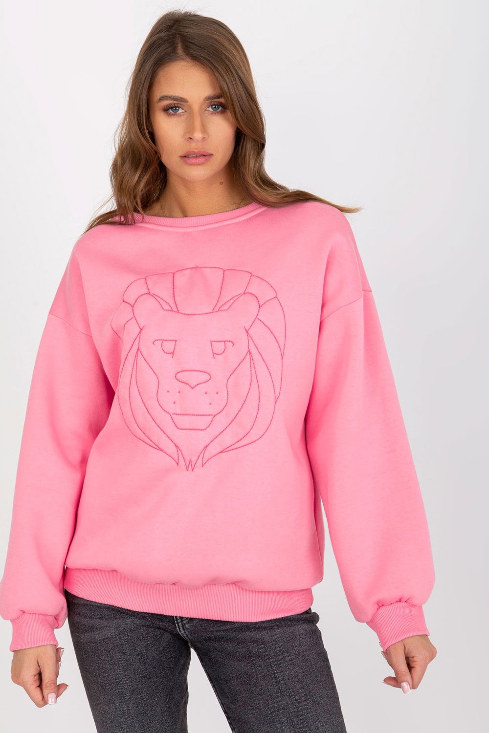 T-shirt femme Ex Moda Sweatshirt Sweatshirt — rosé