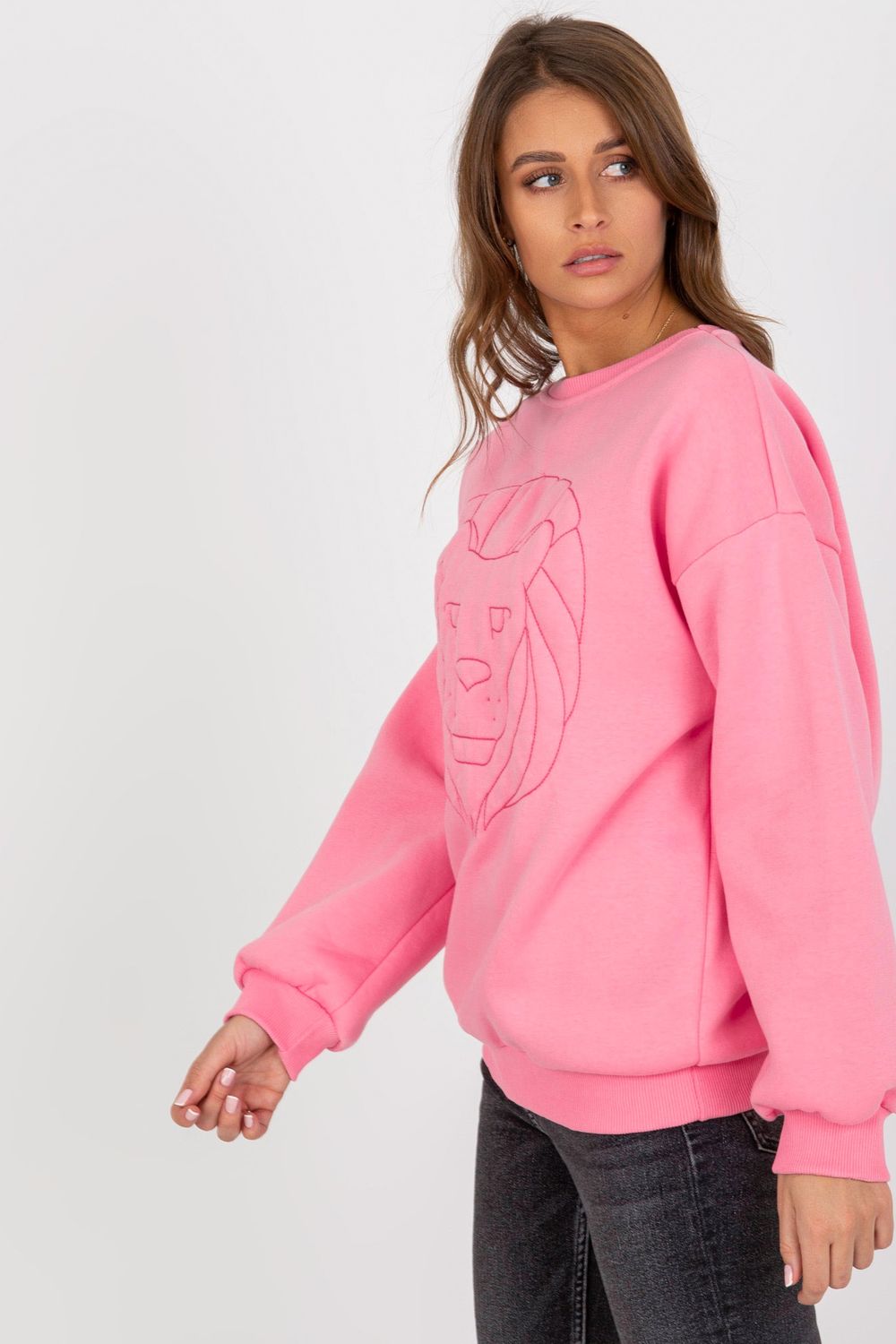 T-shirt femme Ex Moda Sweatshirt Sweatshirt — rosé