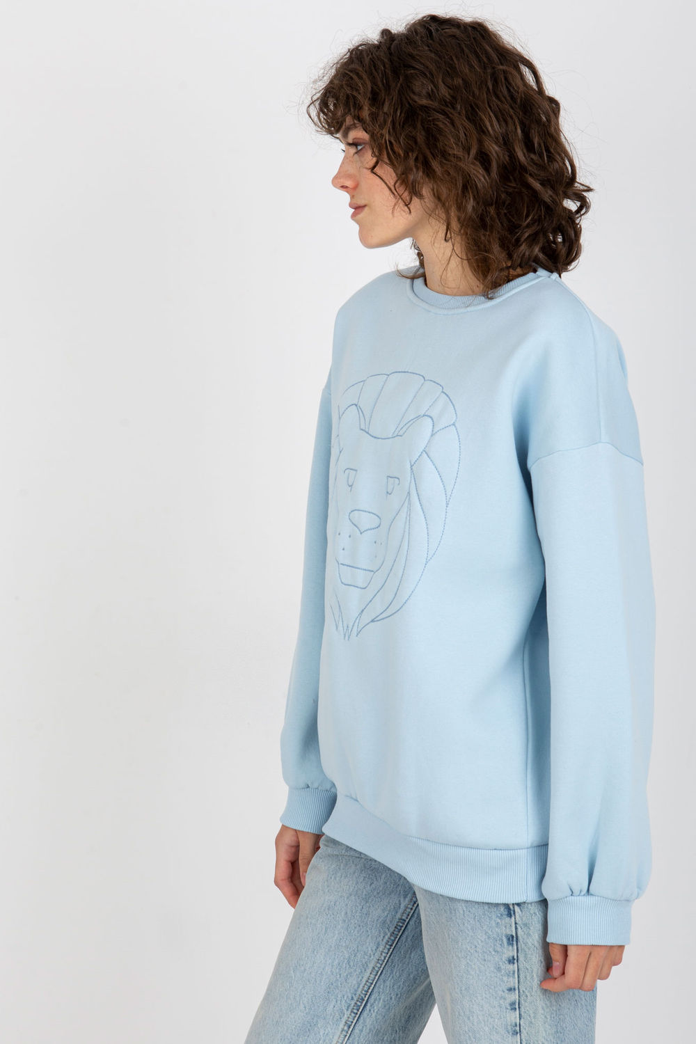 T-shirt femme Ex Moda Sweatshirt Sweatshirt — bleu