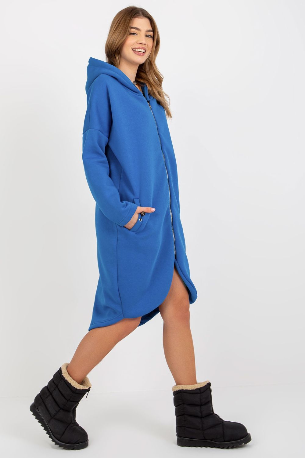 T-shirt femme Rue Paris Sweatshirt Sweatshirt — bleu