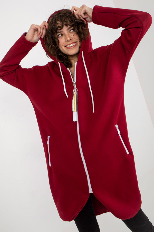 T-shirt femme Relevance Sweatshirt Sweatshirt — rouge