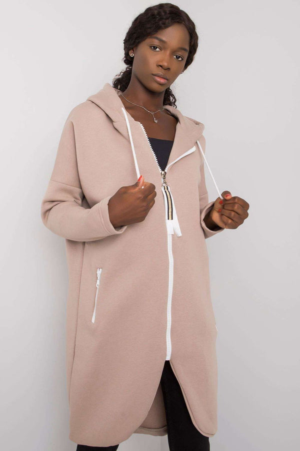 T-shirt femme Relevance Sweatshirt Sweatshirt — beige