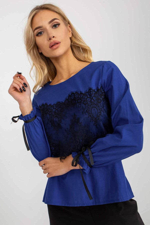 Blouse femme Lakerta Chemisier Chemisier — bleu