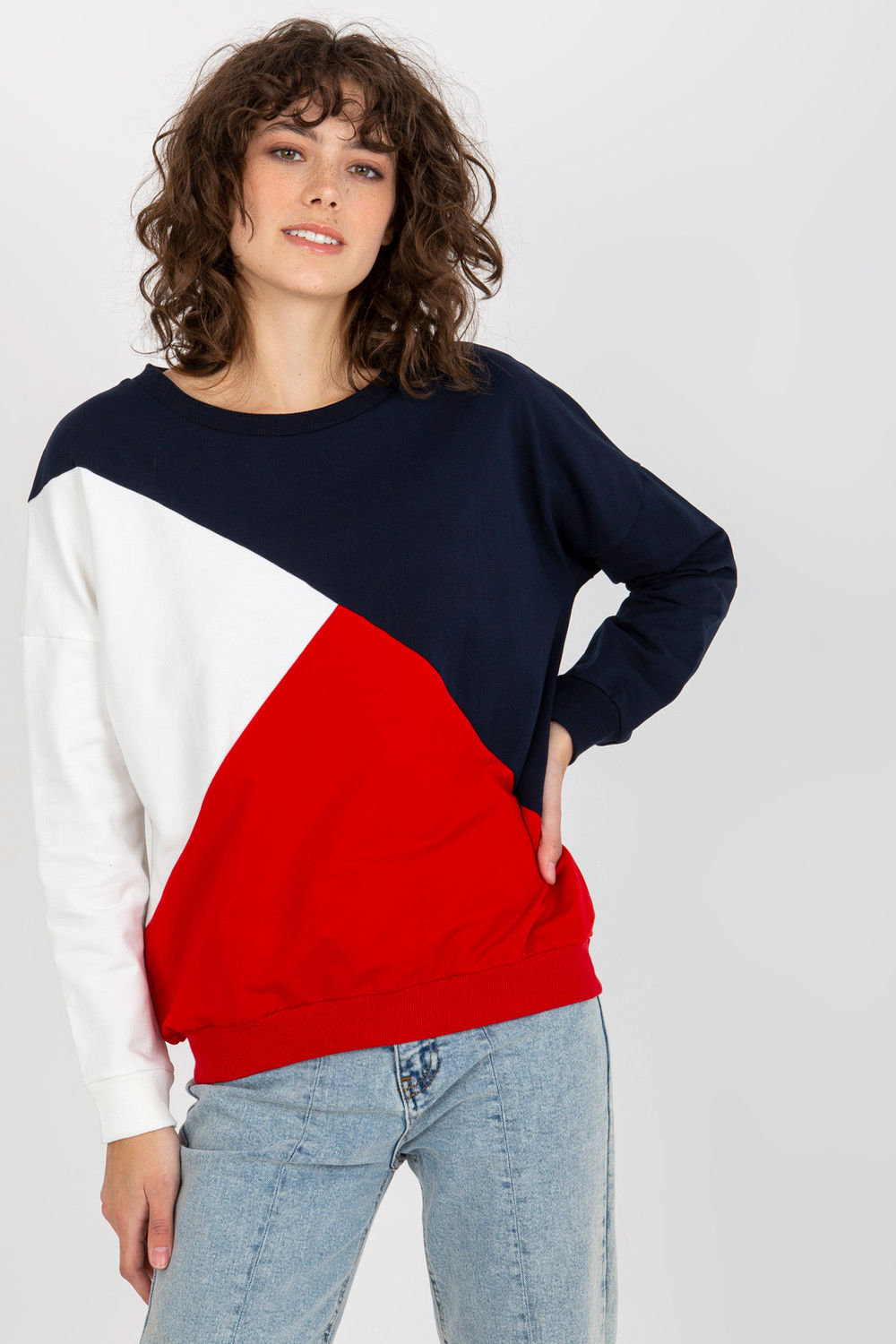T-shirt femme Relevance Sweatshirt Sweatshirt — bleu marine