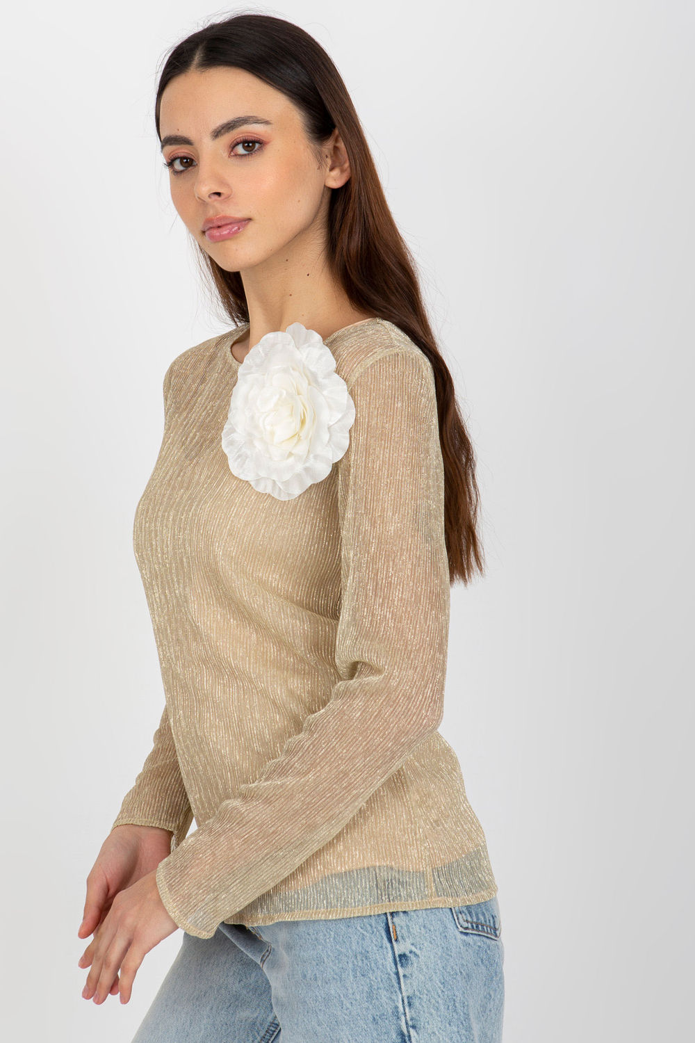 Blouse femme Lakerta Chemisier Chemisier — beige