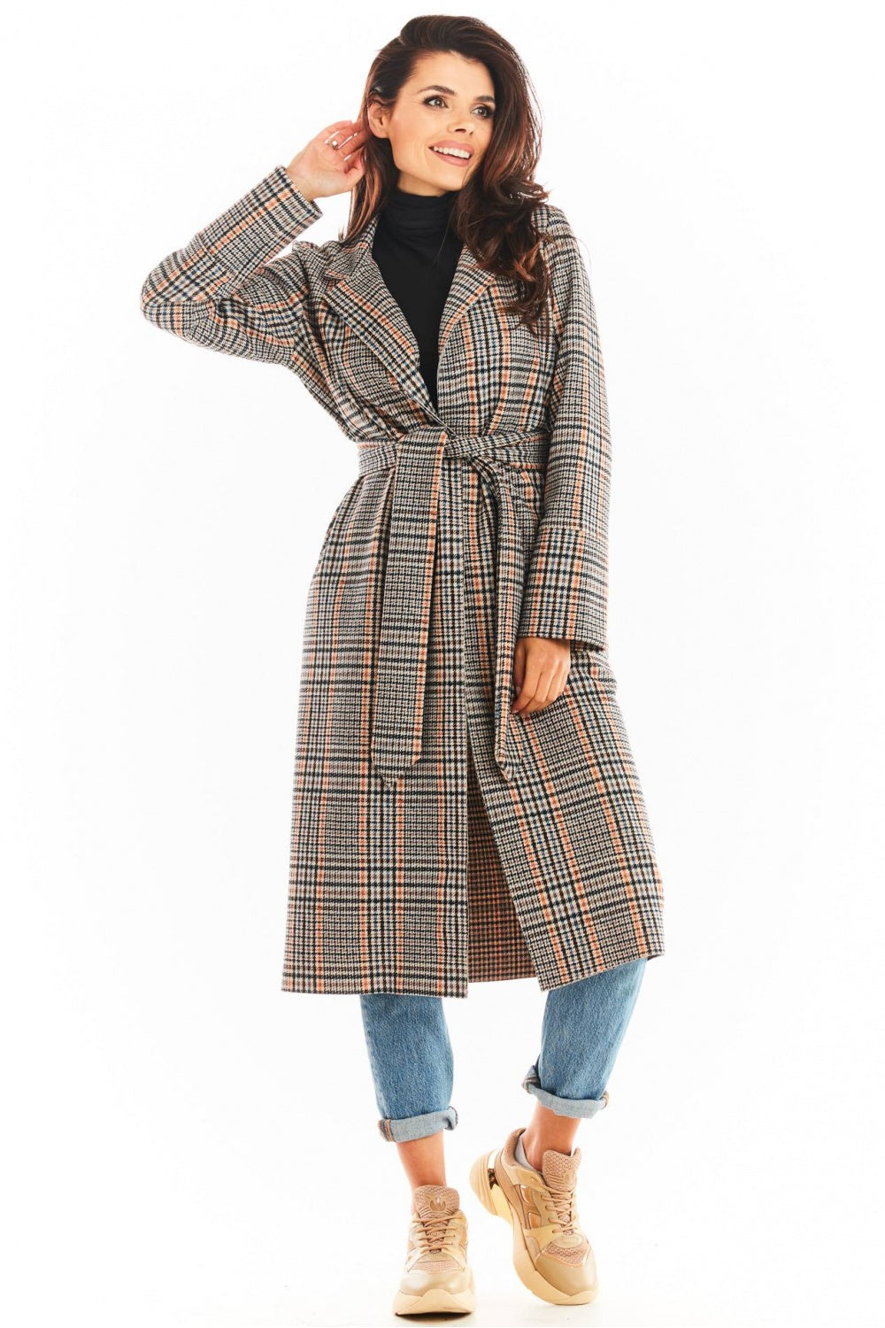 Manteau femme awama — bleu marine