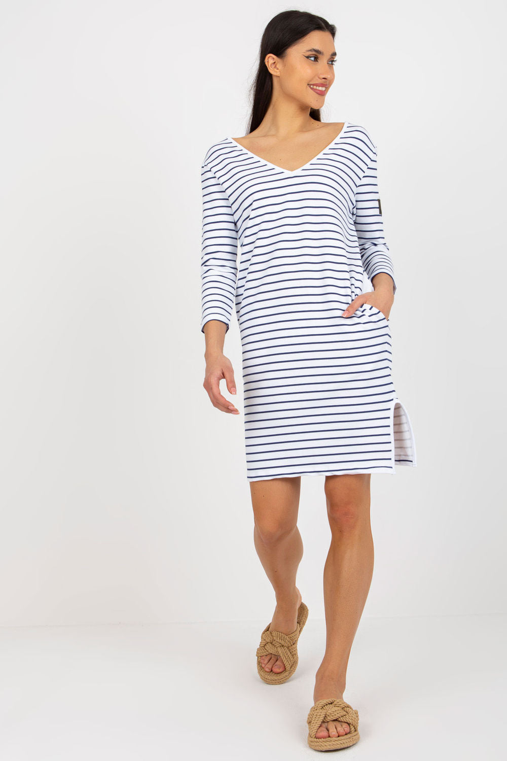 Robe femme Och Bella De Jour De — blanc