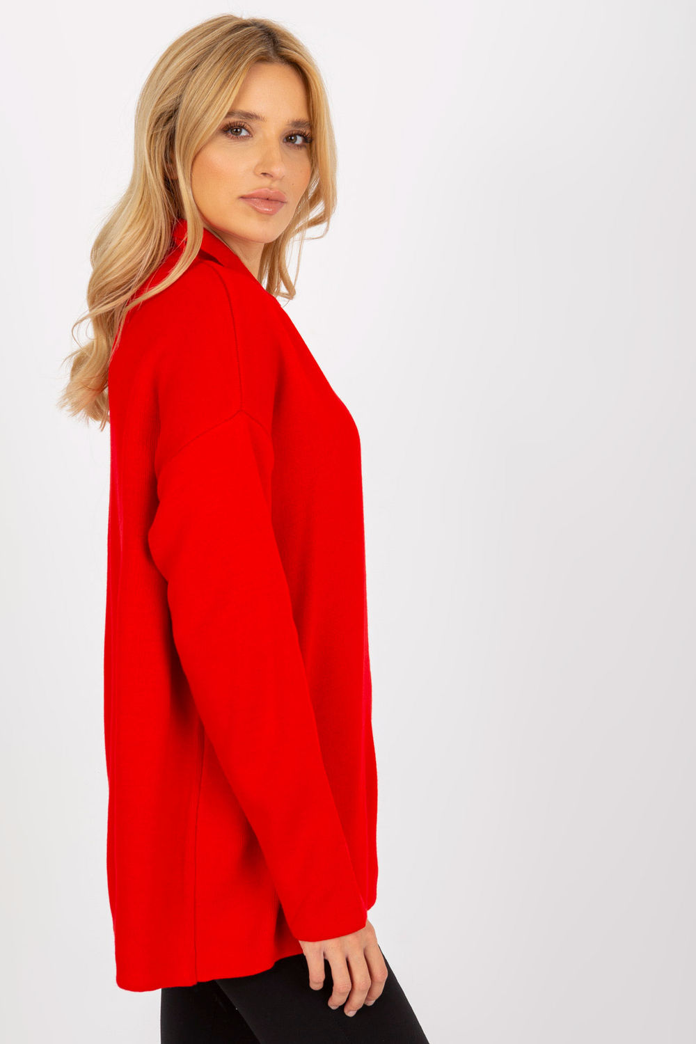Pull femme Rue Paris Chandail Chandail — rouge