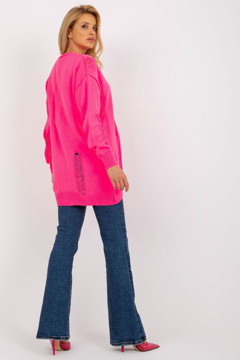 Cardigan femme Rue Paris — rosé