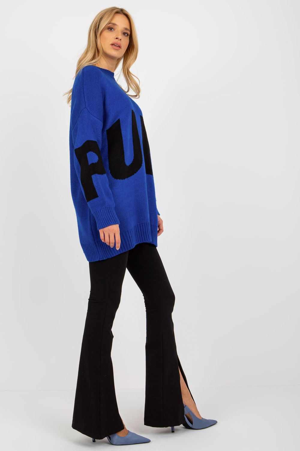 Pull femme Rue Paris Chandail Chandail — bleu