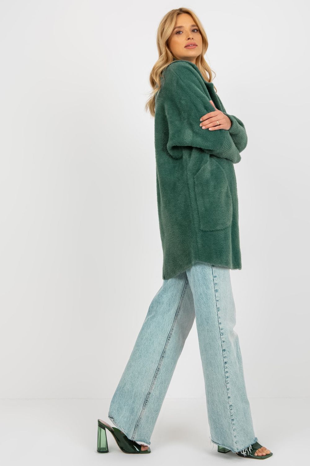 Manteau femme MBM — vert