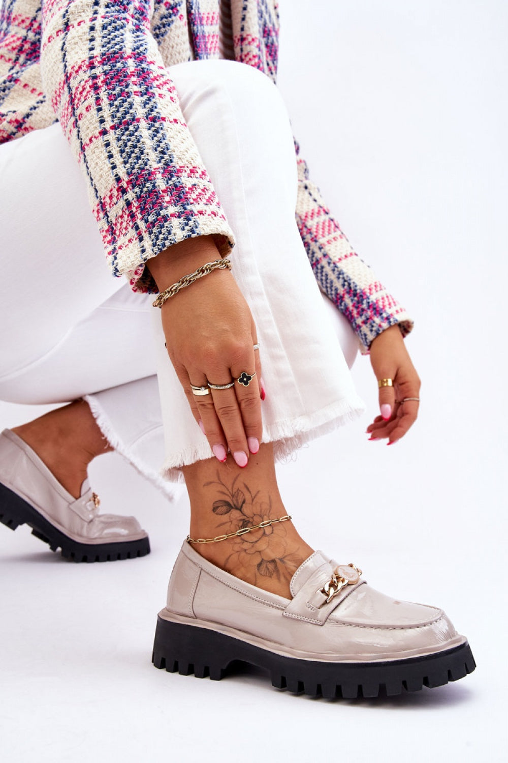 Moccasins femme Step in style — gris
